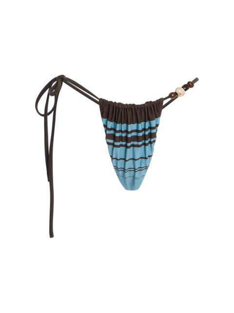 SIR. Rioja Low-Rise Bikini Briefs blue