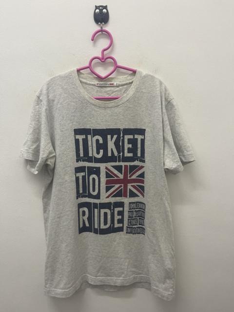 Other Designers Band Tees - Rare TICKET TO RIDE John Lennon Paul McCartney Sony Atv