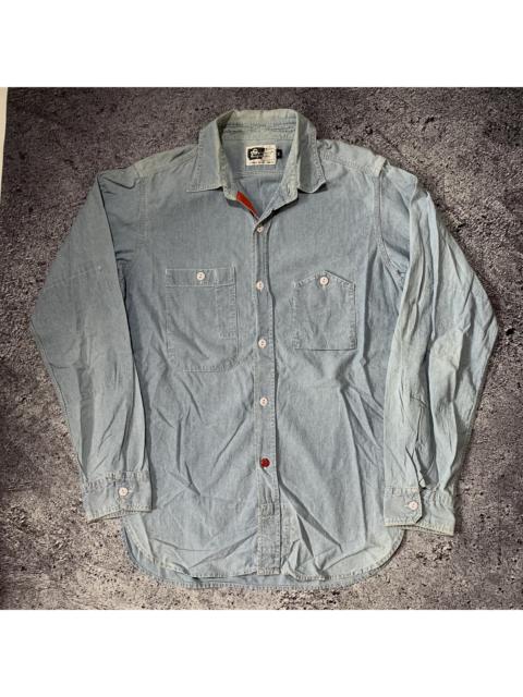Engineered Garments by Nepenthes Ny Washed Denim Shirt
