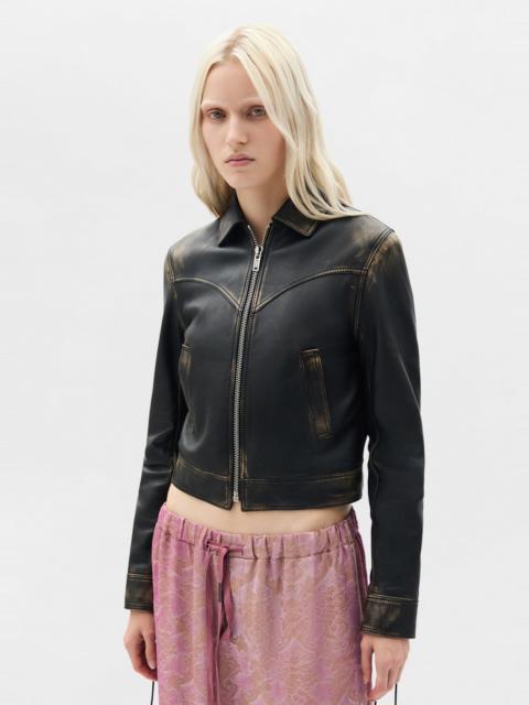 Ann Demeulemeester Guda Slim Fit Zipped Jacket