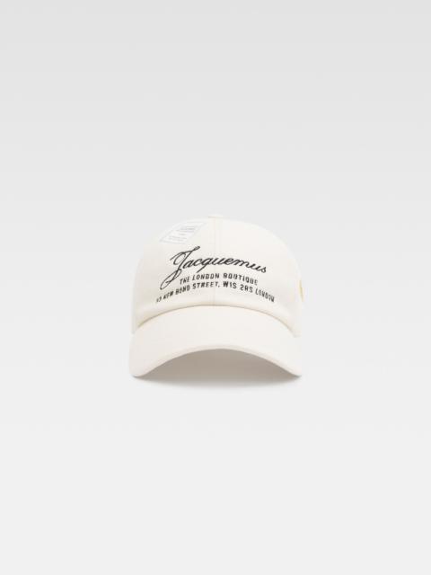 JACQUEMUS The London baseball cap