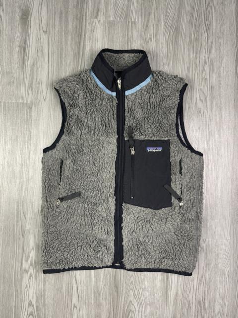 Other Designers Vintage - Vintage Retro Patagonia Sherpa Fleece vest for 10year kids