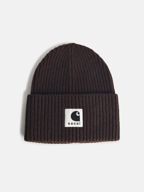 Carhartt BROWN WOOL BLEND BEANIE