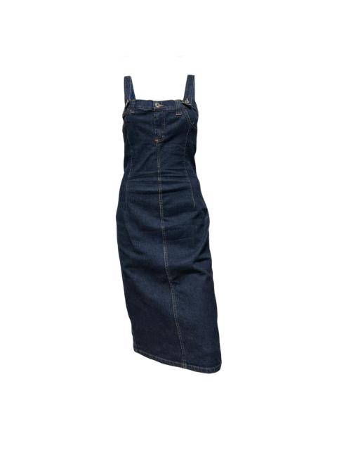 Other Designers D&G - D&G Fall Winter 2000 Denim Midi Dress