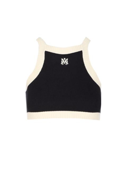 Amiri Women Ma Cropped Tank Top