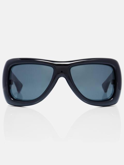 SAINT LAURENT SL 902 Howl oversized sunglasses
