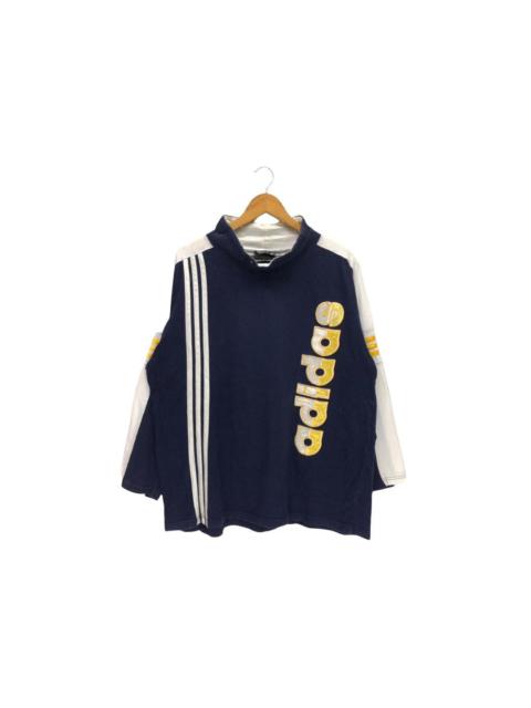 adidas Vintage Adidas Three Foil Big Logo Sweatshirt