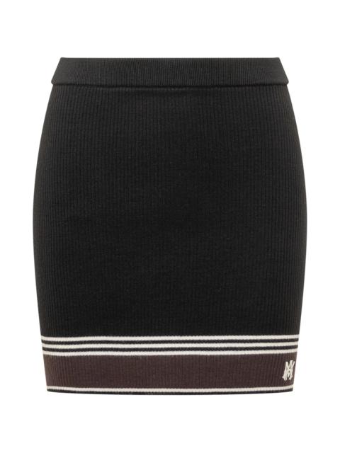 AMIRI Amiri Stripe-detail Mini Skirt