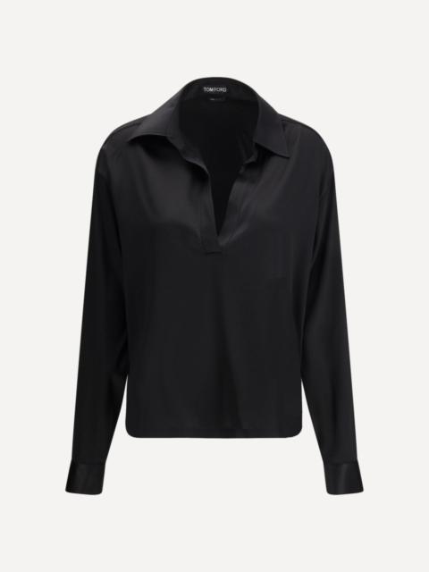 TOM FORD Stretch Silk Shirt