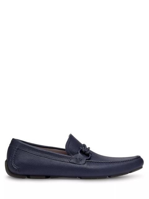 FERRAGAMO Men's Front 4 Moc Toe Drivers