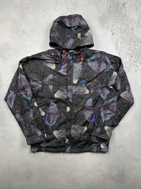 Nike Vintage Nike TN Windbreaker Jacket Abstract Graphic Rare 90s