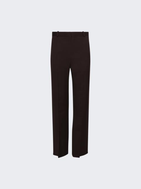 WARDROBE.NYC Straight Leg Trouser Dark Brown