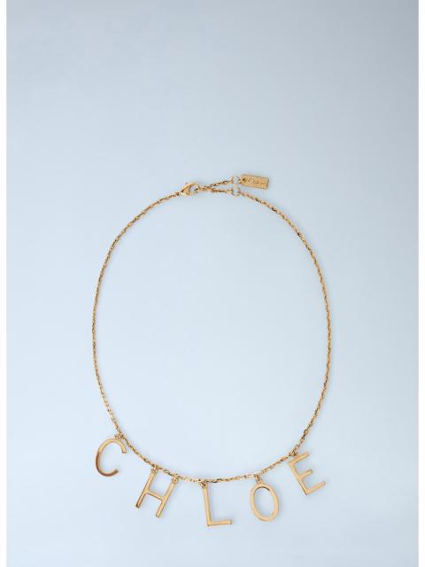 Chloé Chloé Women Logo Motif Necklace