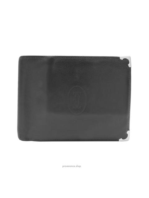 Cartier Cartier Bifold Wallet - Black Calfskin Leather