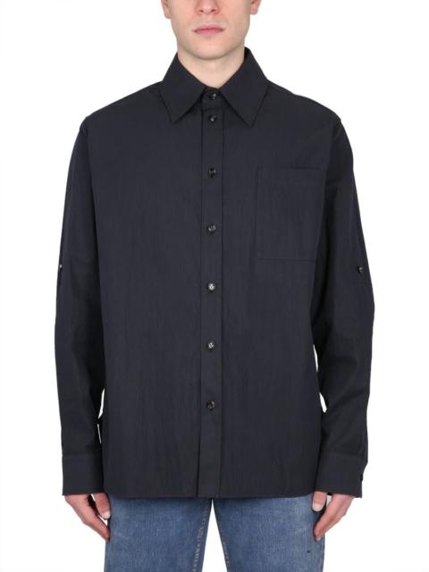 Bottega Veneta Bottega Veneta Men Cotton Twill Shirt