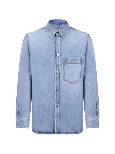 Givenchy Givenchy Men Button-Down Shirt With Patch Pocket