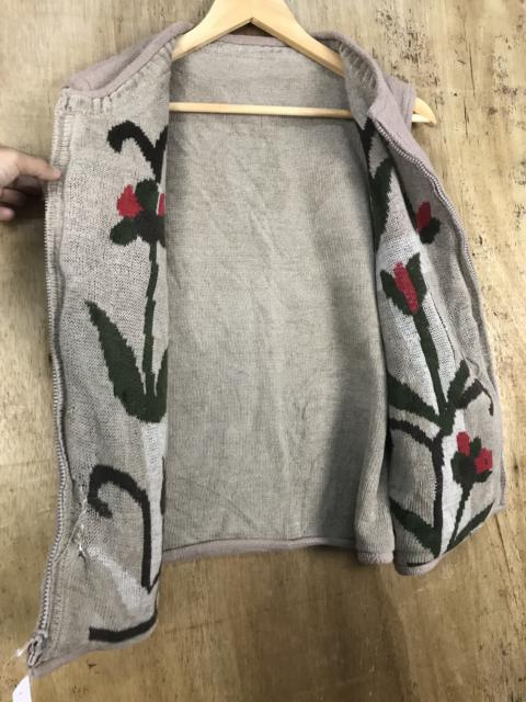 Other Designers Vintage - Vintage Unbrand Reversible Sherpa ZipUp Knit Vest