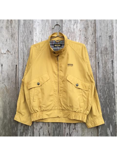 Other Designers Vintage - Vintage Nestle Full Zip Bomber Jacket