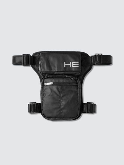 HELIOT EMIL™ HELIOT EMIL AW19 Reflective Black Leg Bag
