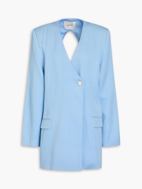 RÓHE Open-back tweed blazer