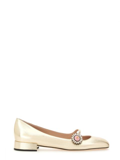 Valentino Garavani Women "Mary-Jane Preshoes" Ballerina In Kidskin