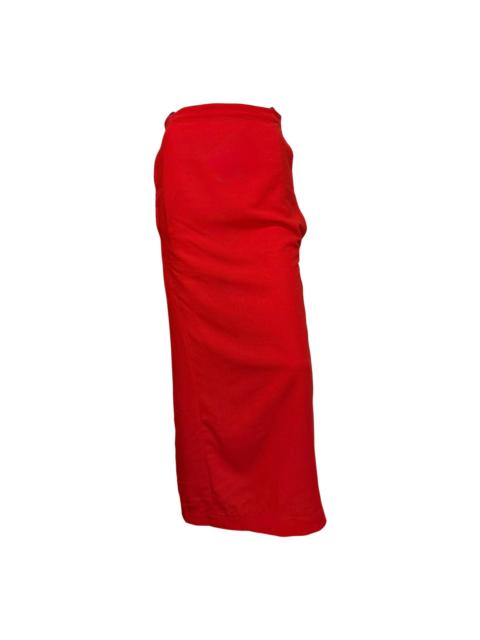 Junya Watanabe JUNYA WATANABE Spring Summer 1997 Asymmetric Layered Panel Maxi Skirt