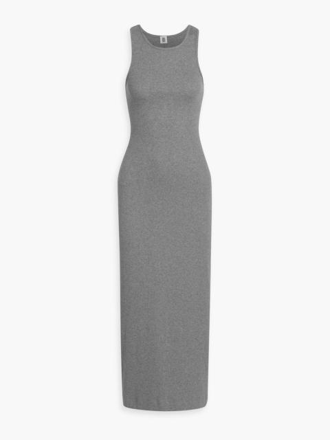 BY MALENE BIRGER Lovelo ribbed stretch-cotton jersey maxi dress
