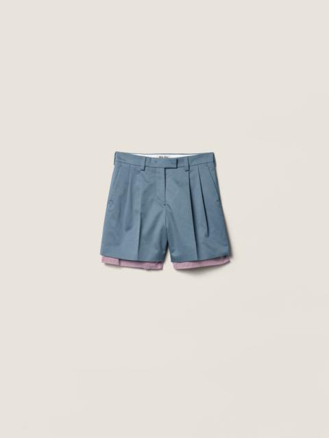 Miu Miu Chino Bermudas
