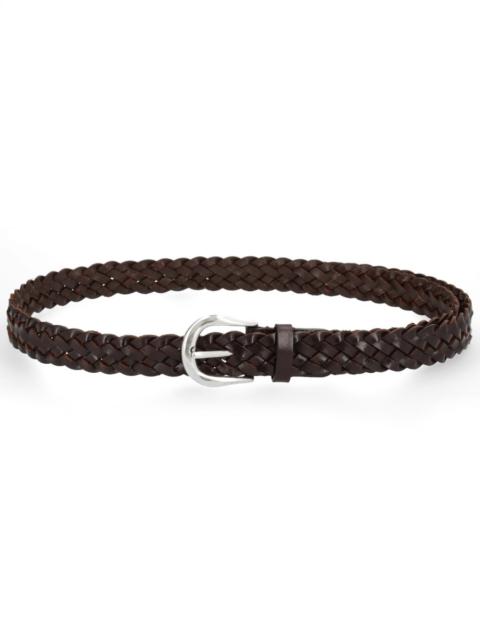 Studio Nicholson WOVEN LEATHER BELT