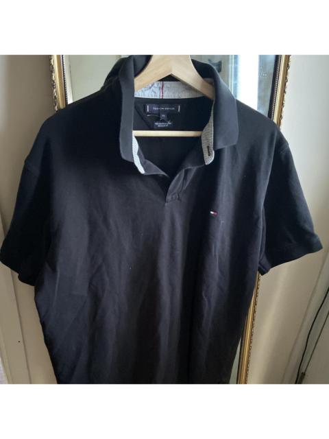 Other Designers Tommy Hilfiger Men's Black Polo-shirts