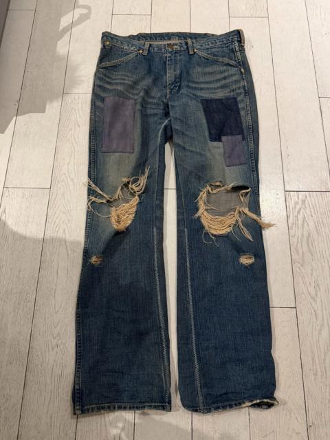 NUMBER (N)INE Number (n)ine AW03 Distressed Jeans