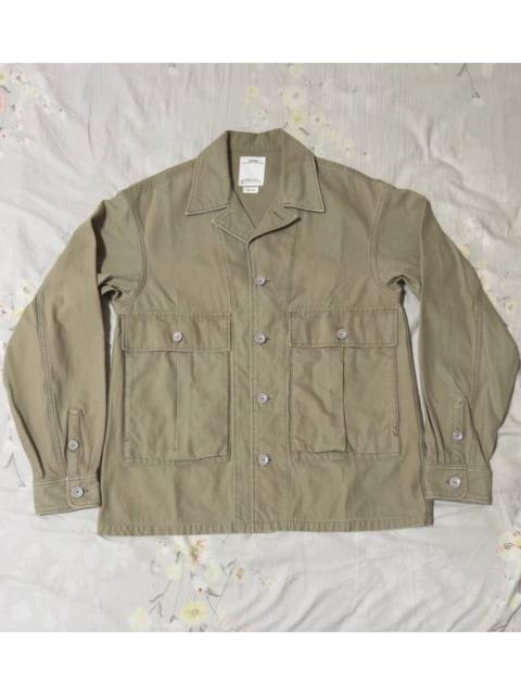 visvim visvim 19ss domaine shirt jkt hand-painted shirt jacket
