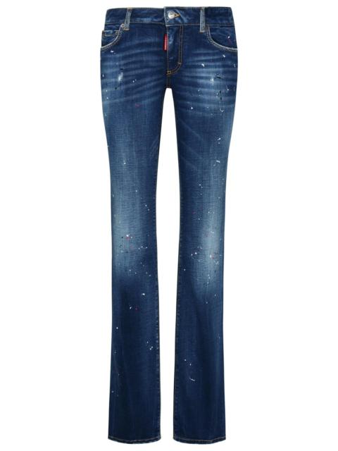 DSQUARED2 Dsquared2 Blue Cotton Jeans