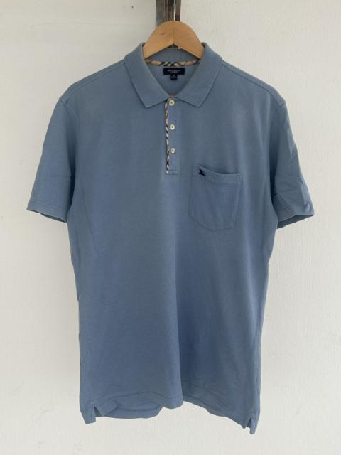 Burberry Burberry Vintage Poket Polo Tee Blue