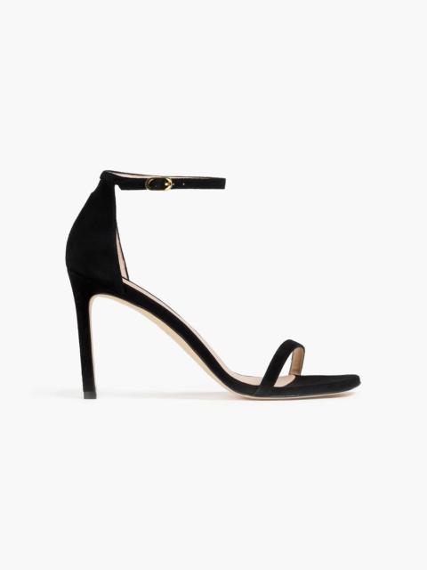 Stuart Weitzman Amelina 95 suede sandals