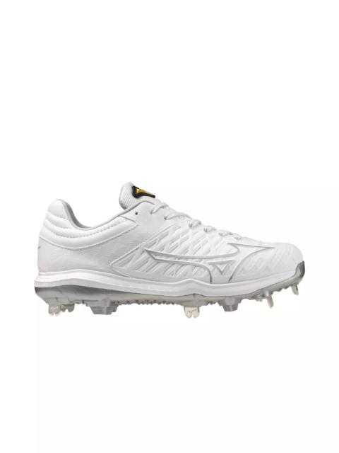 Mizuno Pro FP Fastpitch "White/Silver" Women's Softball Cleat