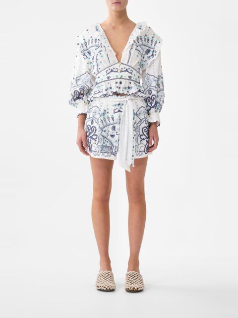 CAMILLA TUCK FRONT SHORT