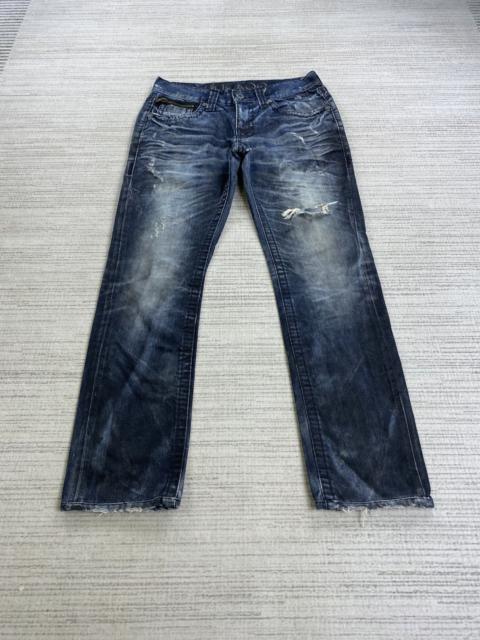 Hysteric Glamour Buckaroo Hysteric Style Distressed Denim Jeans