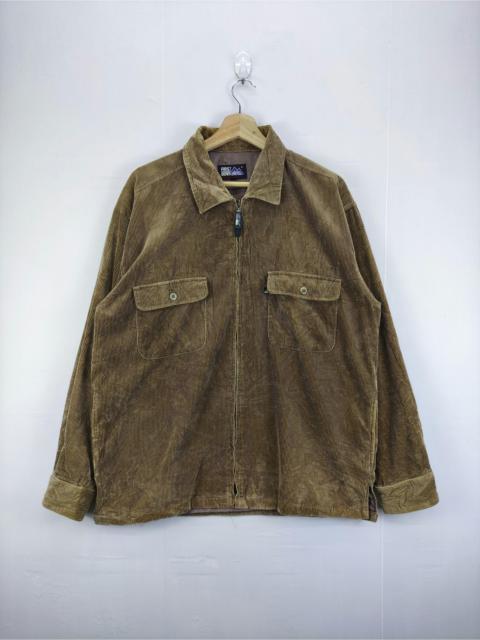 Other Designers Outdoor Style Go Out! - Vintage First Down Cuduroy Jacket Zipper