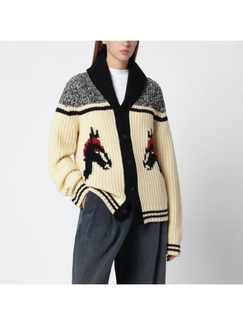 GUEST IN RESIDENCE Guest In Residence Rodeo Cardigan In Wool And Cashmere Women