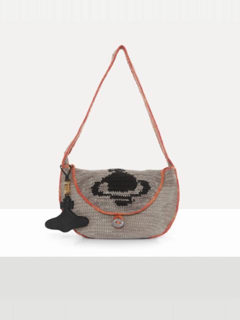 Vivienne Westwood LUCKY HALFMOON CROCHET BAG