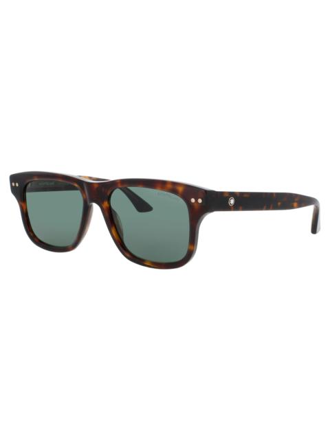 Montblanc Montblanc Green Square Men's Sunglasses MB0319S 002 55