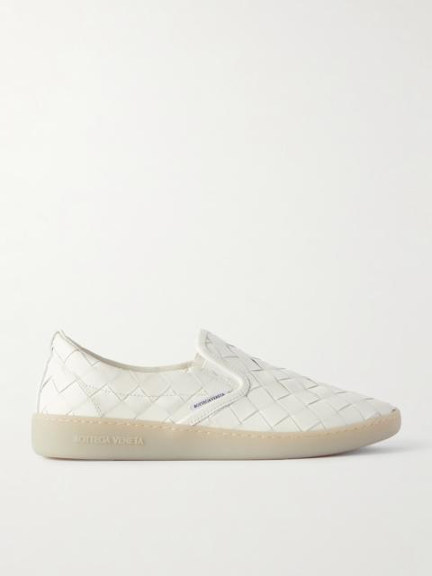 Bottega Veneta Intrecciato Leather Sneakers