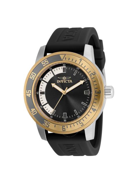Other Designers Invicta Specialty Quartz Black Dial Men's Watch 35681