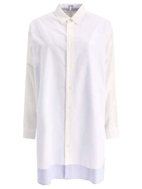 Loewe Loewe Double Layer Chemise Dress White