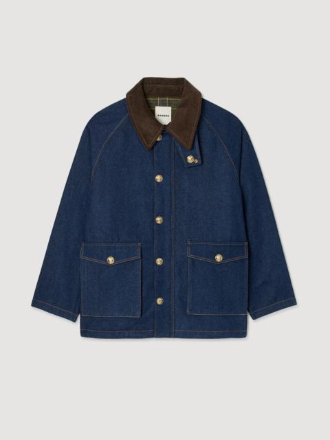 Sandro DENIM WORKWEAR JACKET