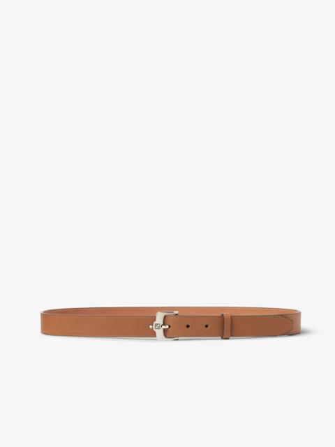 FENDI FF Belt Natural-colored leather belt