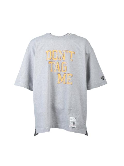 Maison MIHARAYASUHIRO DON'T TAG ME PRINTED TEE / GRY