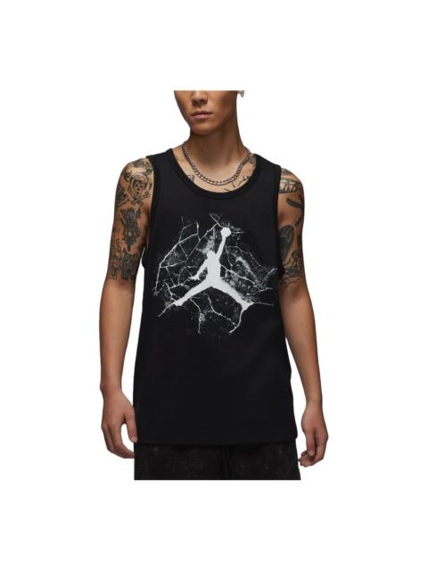 Jordan Air Jordan Graphic Tank Asia Sizing 'Black' FZ1942-010