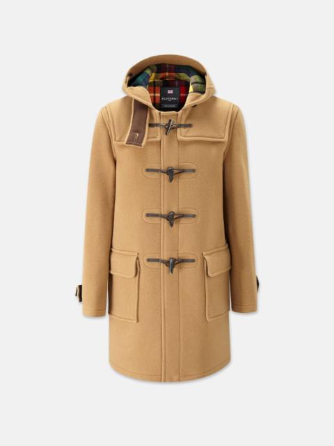 GLOVERALL Men's Morris Duffle Coat Camel Buchanan